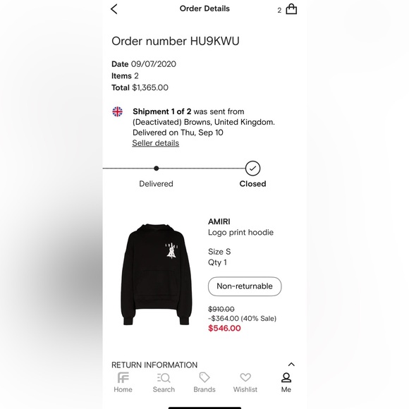 Amiri Dagger Oversized Hoodie - Picture 12 of 15